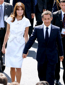 Dieta famosas: Nicolas Sarkozy - Carla Bruni